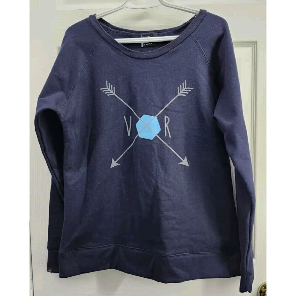 Vooray Live Ride Play Sweatshirt Navy Large